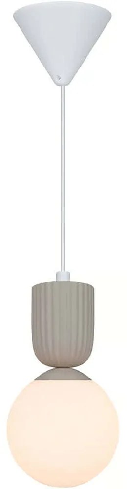 Φωτιστικό Οροφής Sadie 2512603009 Φ15x30,2cm E14 6W Beige Nordlux
