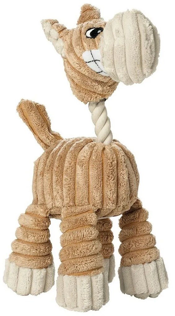 Βελούδινο Ζωάκι για Σκύλους Hunter Huggly Zoo Καφέ βαμβάκι Καμηλοπάρδαλη