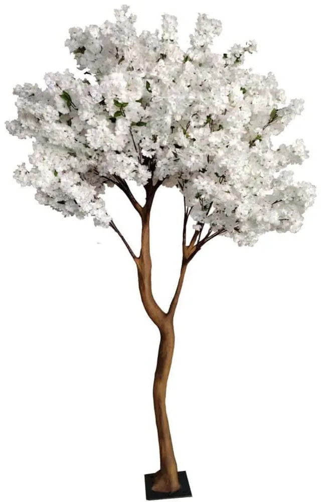 Τεχνητό Δέντρο Κερασιά 9221-6 270cm White Supergreens Υαλοβάμβακας
