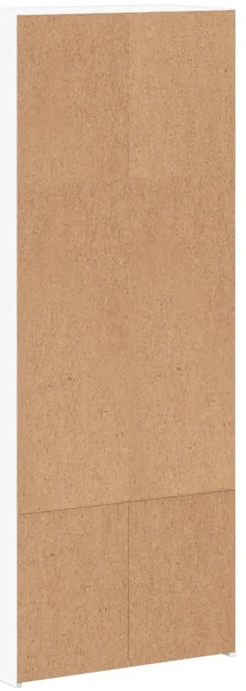 vidaXL Αρχειοθήκη Λευκή 60x32x153 εκ. από Επεξεργασμένο Ξύλο