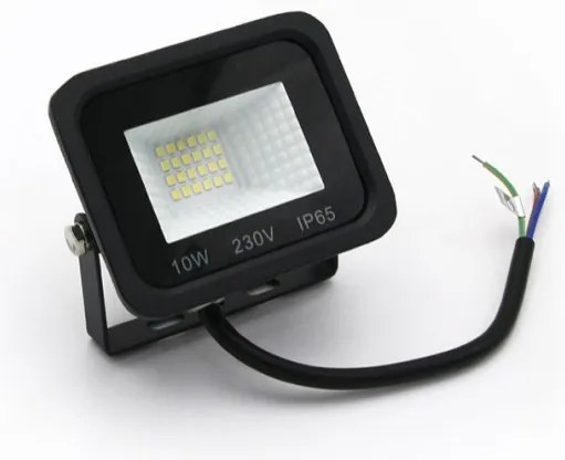 Προβολέας LED SMD 10W 3000K Δέσμη 120° Μαύρο IP65 3-3810100 Lumen-3-3810100-Μαύρο 3-3810100