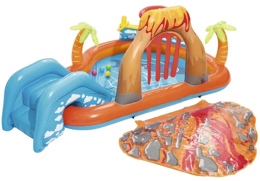 Bestway Πισίνα Φουσκωτή Lava Lagoon Play Centre 53069 - Πολύχρωμο