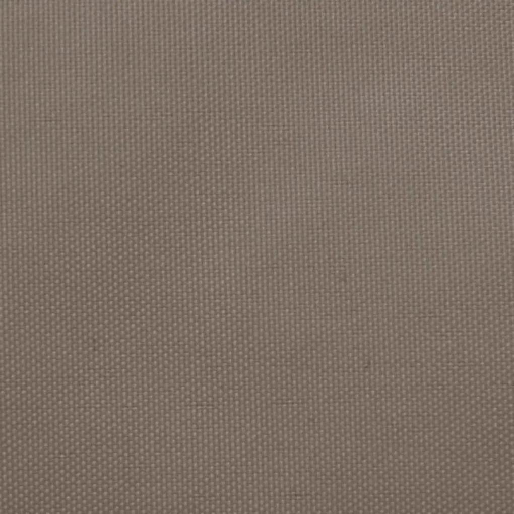 Πανί Σκίασης Ορθογώνιο Taupe 5 x 8 μ. από Ύφασμα Oxford - Μπεζ-Γκρι