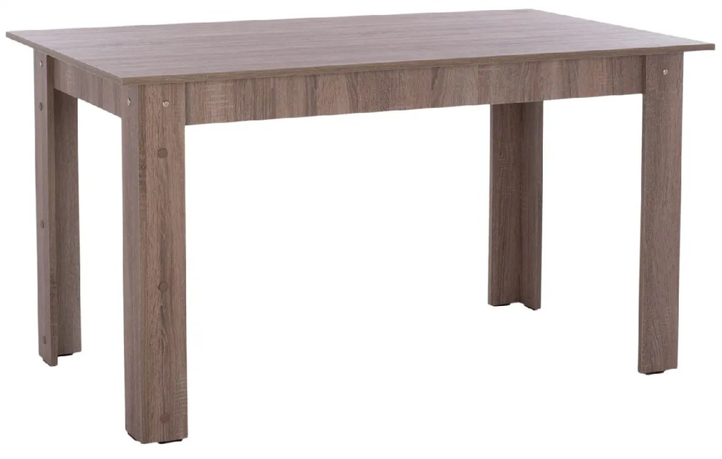 ΤΡΑΠΕΖΙ ΚΟΥΖΙΝΑΣ KELVIN, 140x80x77Υ εκ., SONAMA OAK TRUFFLE, HM2429.05