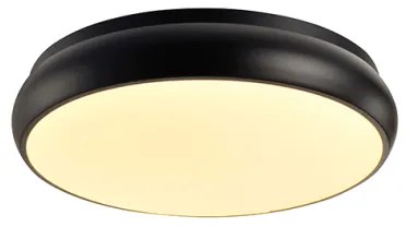 Πλαφονιέρα Φωτιστικό Οροφής LED 32W 2560LM Μεταλλικό KALLISTA ACA-V27LEDC40BK-Μαύρο V27LEDC40BK