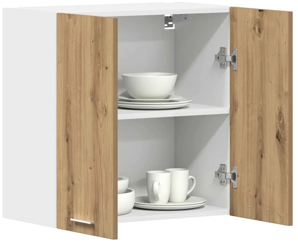 vidaXL ντουλάπι τοίχου κουζίνας Lyon Artisan Oak 60x31x60 cm