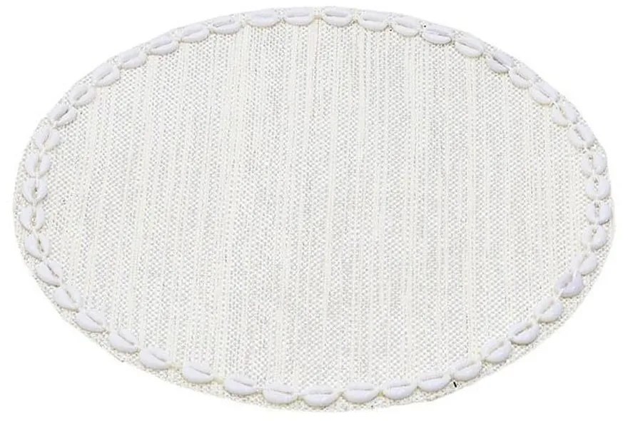 Σουπλά 3-60-748-0003 (Σετ 6Τμχ) Φ35cm White-Ivory Inart Paper