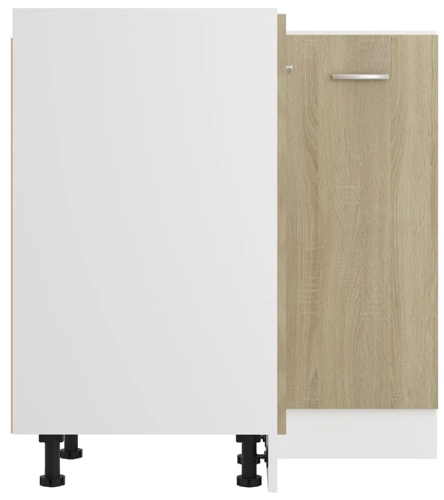 Ντουλάπι Δαπέδου Γωνιακό Lyon Sonoma Δρυς 75,5x75,5x81,5 εκ. 802492