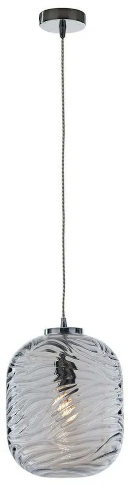 Φωτιστικό Οροφής Nereide I-NEREIDE-C-S1 BLU 1xE27 Led Φ24,5cm 155,6cm Aqua Luce Ambiente Design Glass