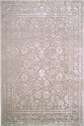 Χαλί VELVET 4440/Cream Beige &#8211; 200×200 cm 200εκ - Στρογγυλό CREAM-BEIGE