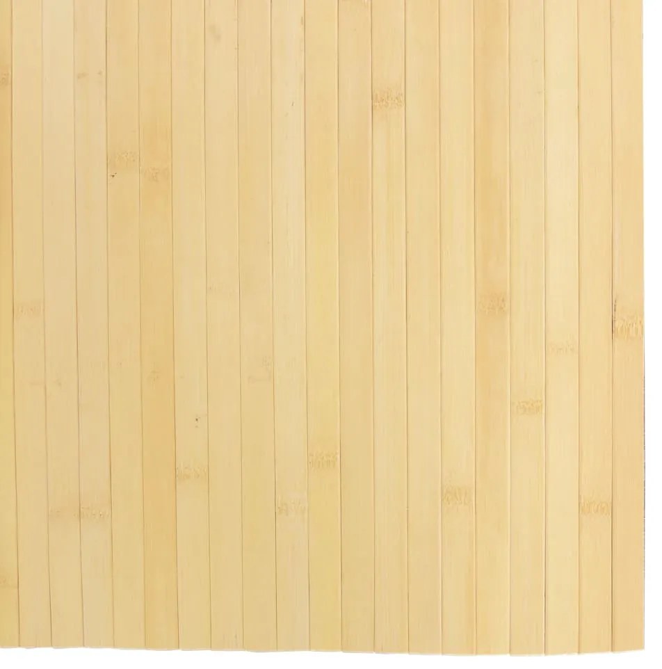 vidaXL Χαλί Ορθογώνιο Ανοιχτό Φυσικό 80 x 300 εκ. Μπαμπού