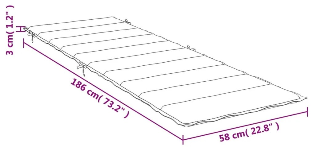 ΜΑΞΙΛΑΡΙ ΞΑΠΛΩΣΤΡΑΣ ΜΠΟΡΝΤΟ 186 X 58 X 4 ΕΚ. 314167