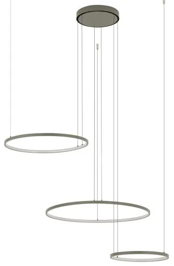 Κρεμαστό Φωτιστικό Οροφής LED 16W Λαδί Circolo 11398 Nowodvorski -11398-Πράσινο 11398