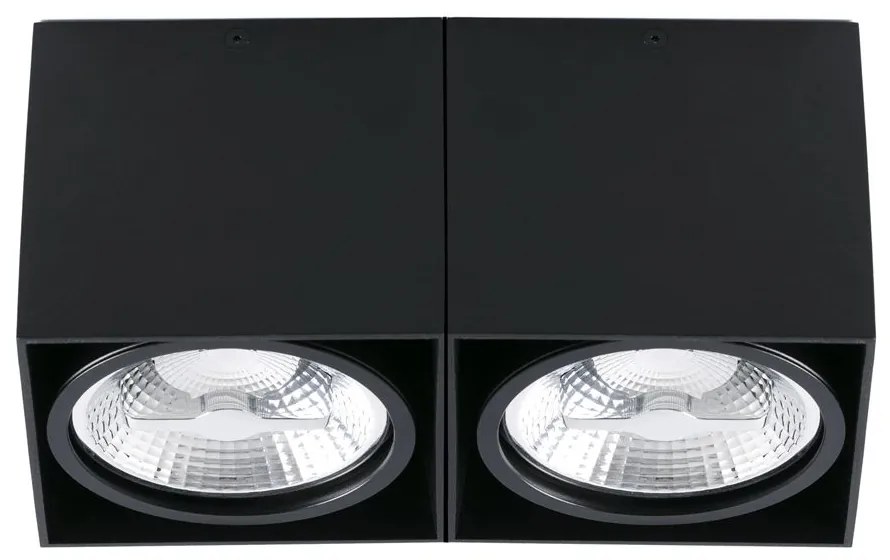 Φωτιστικό Οροφής - Spot Tecto 2xG53 AR111 max 15W Black Faro Barcelona