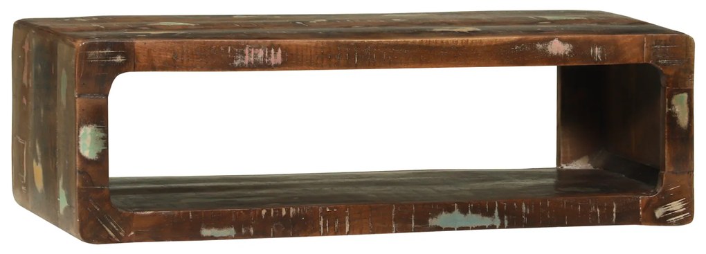 vidaXL Ντουλάπι Τηλεόρασης Πολύχρωμο 80x30x25 cm Μασίφ Ξύλο Ανακυκλωμένο