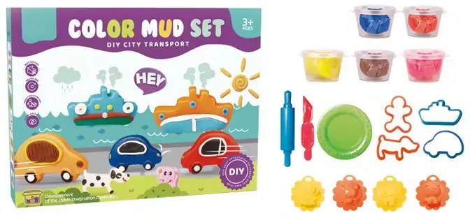 Σετ Κατασκευών DIY με Πλαστελίνη