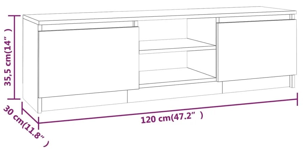 ΈΠΙΠΛΟ ΤΗΛΕΟΡΑΣΗΣ ΚΑΠΝΙΣΤΗ ΔΡΥΣ 120X30X35,5 ΕΚ. ΕΠΕΞΕΡΓ. ΞΥΛΟ 815339