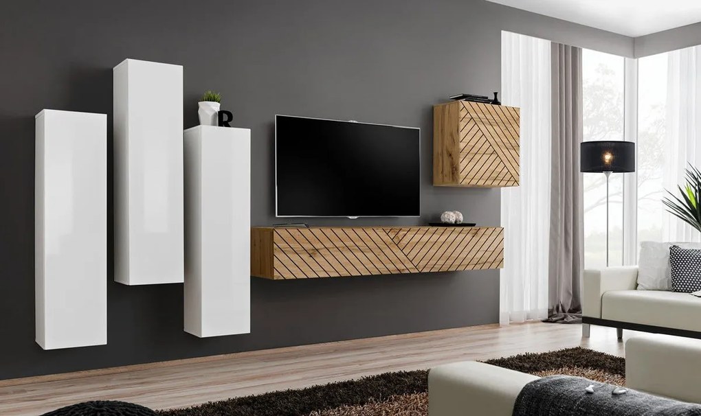 Swap III Σύνθεση Καφέ δρυς 330x160x40