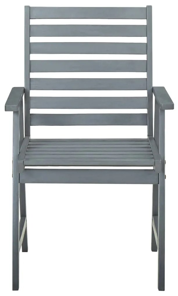 vidaXL Καρέκλες Εξ. Χώρου με Μαξιλάρια 2 τεμ. από Μασίφ Ξύλο Ακακίας