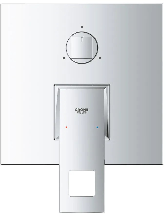 Εξωτερικά μέρη εντοιχισμένης μπαταρίας λουτρού Grohe Eurocube-Ashmi Gualistero