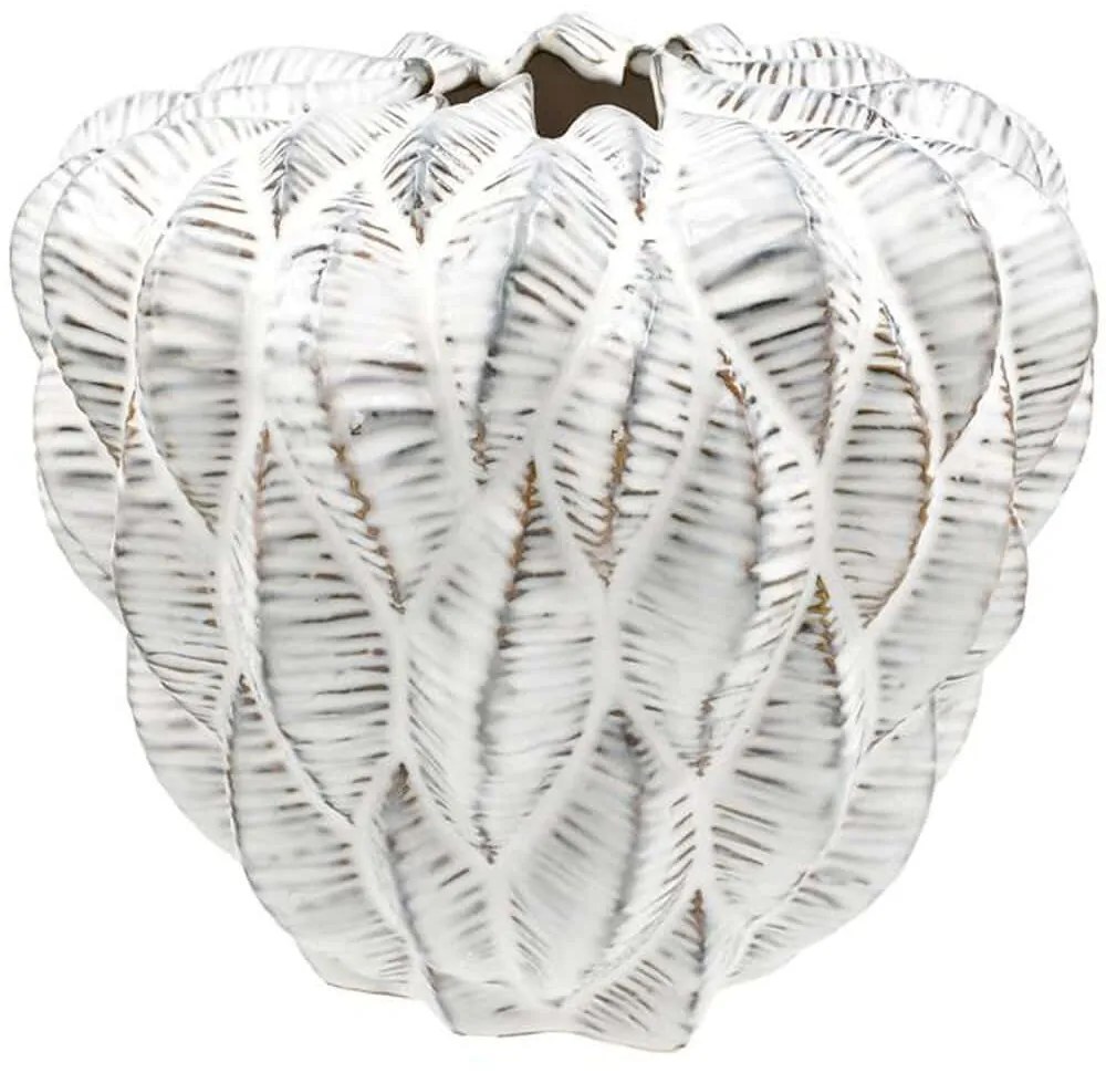 Βάζο 0048-125-003 25x23cm White Κεραμικό