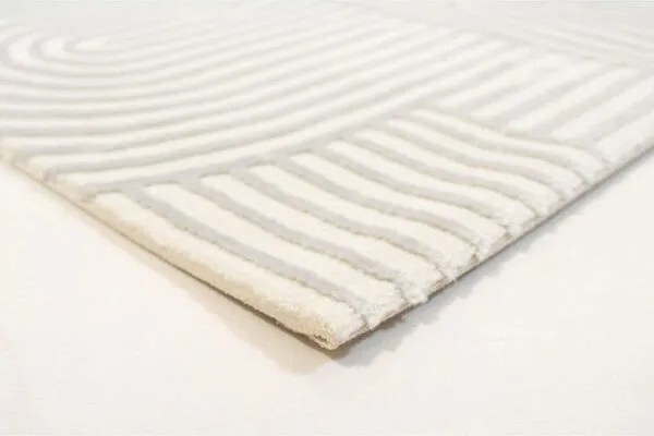 Χαλί ezzo Carolina E682B2A LIGHT GREY-200 x 290 εκ.