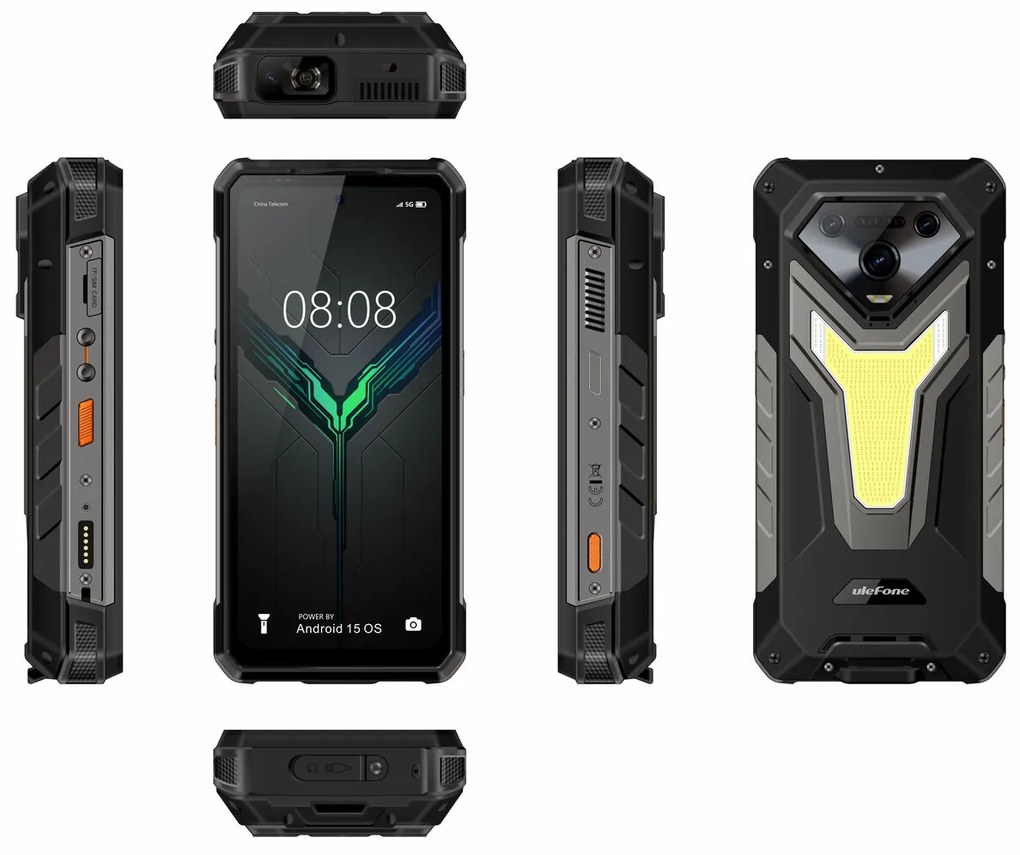 Smartphone Ulefone ARMOR 34 PRO 16 GB 512 GB Μαύρο 6,78" Mediatek Dimensity 6100+