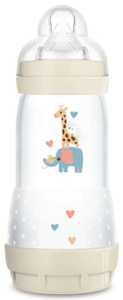 Μπιμπερό Easy Start Anti-Colic Better Together 356SU1 320ml 4+ Μηνών Linen Mam 320ml Silicon,Plastic