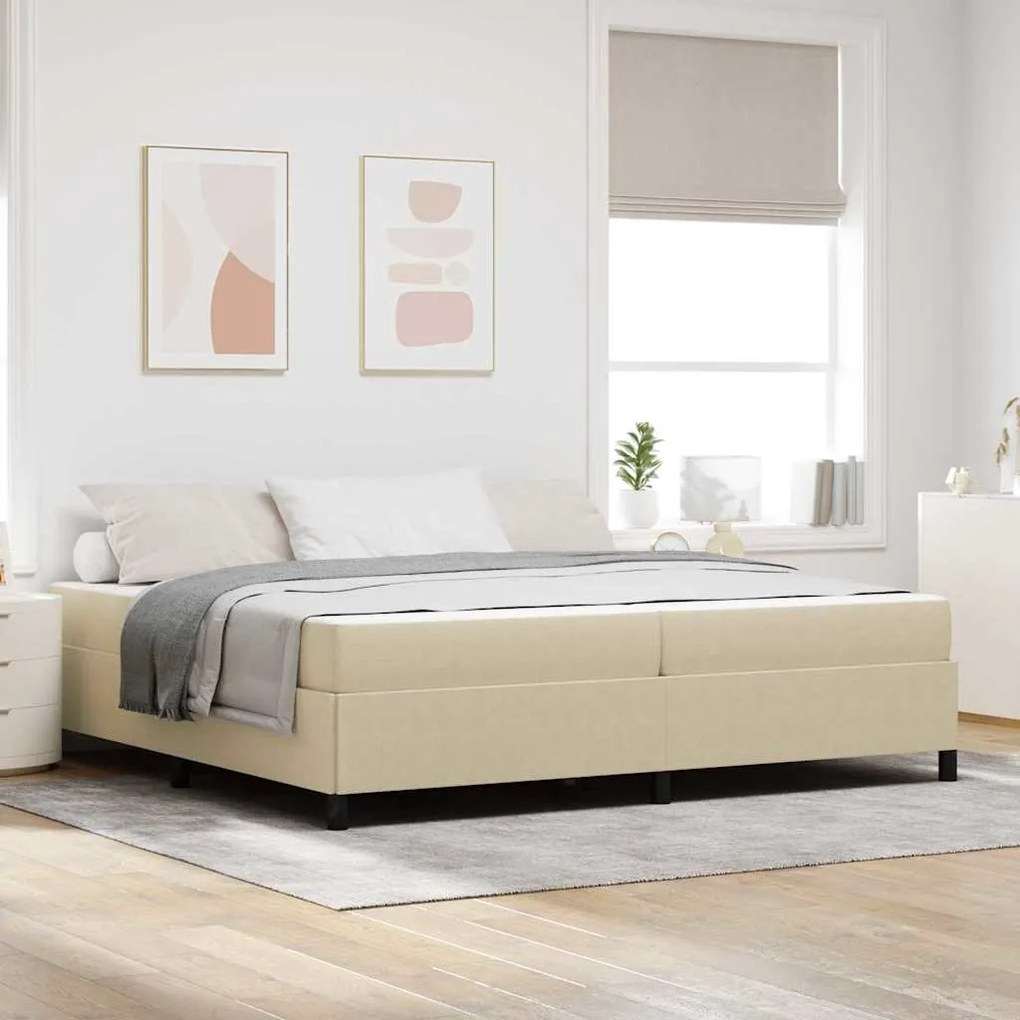 vidaXL Σκελετός Κρεβατιού Ανοιχτό γκρι 100 x 200 cm Βελούδο