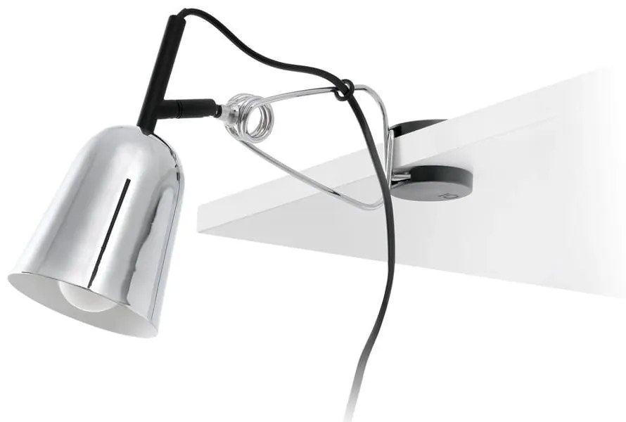 Φωτιστικό Γραφείου Με Κλιπ Studio 51134 E14 max 8W Chrome - White Faro Barcelona