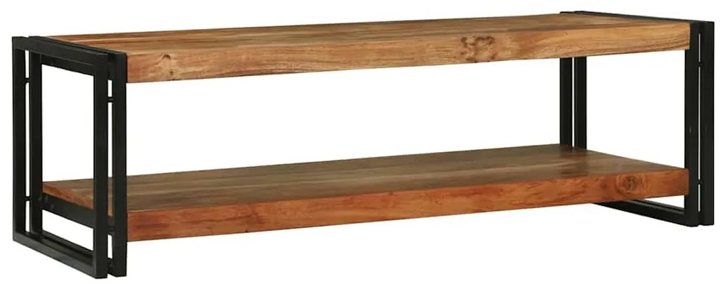 vidaXL Τραπεζάκι Καφέ 120x50x38 cm Μασίφ Ξύλο Ακακίας