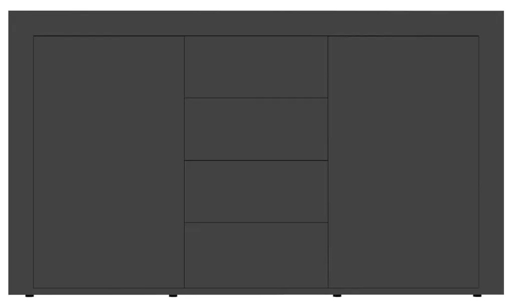 vidaXL Μπουφές Γκρι 120 x 36 x 69 εκ. από Μοριοσανίδα