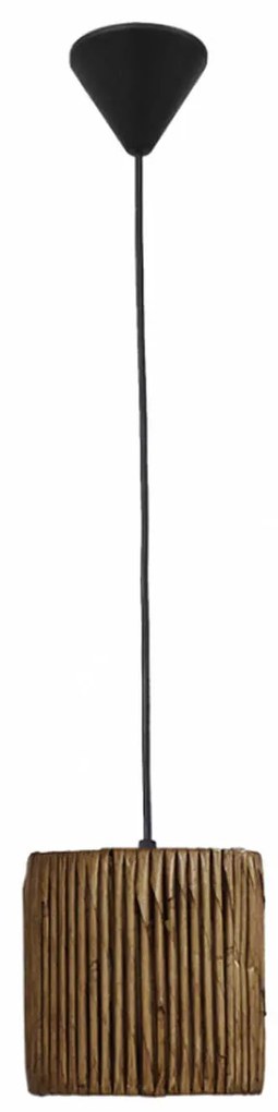 Φωτιστικό Οροφής Μονόφωτο Heronia Kyoto 31-1249 Bamboo