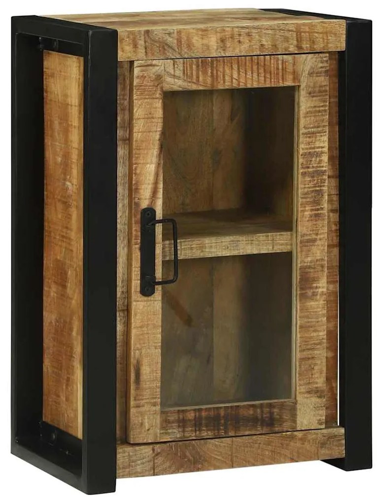 vidaXL Ντουλάπι Μπάνιου Καφέ 40 x 30 x 60 cm Στερεό ξύλο μάνγκο