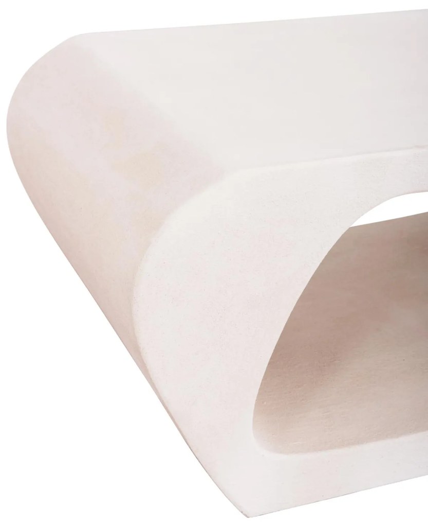 Τραπεζάκι σαλονιού σειρά SANTORINI C18071 MDF σε Υπόλευκο χρώμα 100x60x45Υεκ. 100x60x45 εκ.