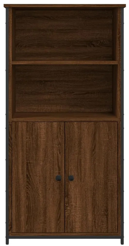 vidaXL Ντουλάπι Καφέ Δρυς 62x36x121,5 εκ. από Επεξεργασμένο Ξύλο