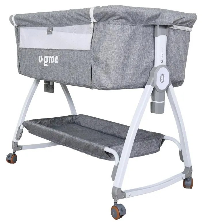 U-Grow UG-WBB818 Λίκνο με Στρώμα και Ρόδες