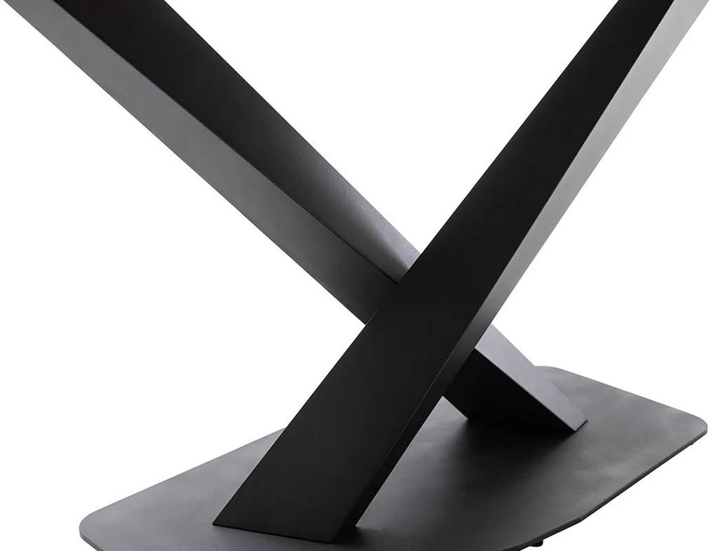 Bali Καρεκλα Relax Μαύρη + Υποπόδιο 83x86x102 cm