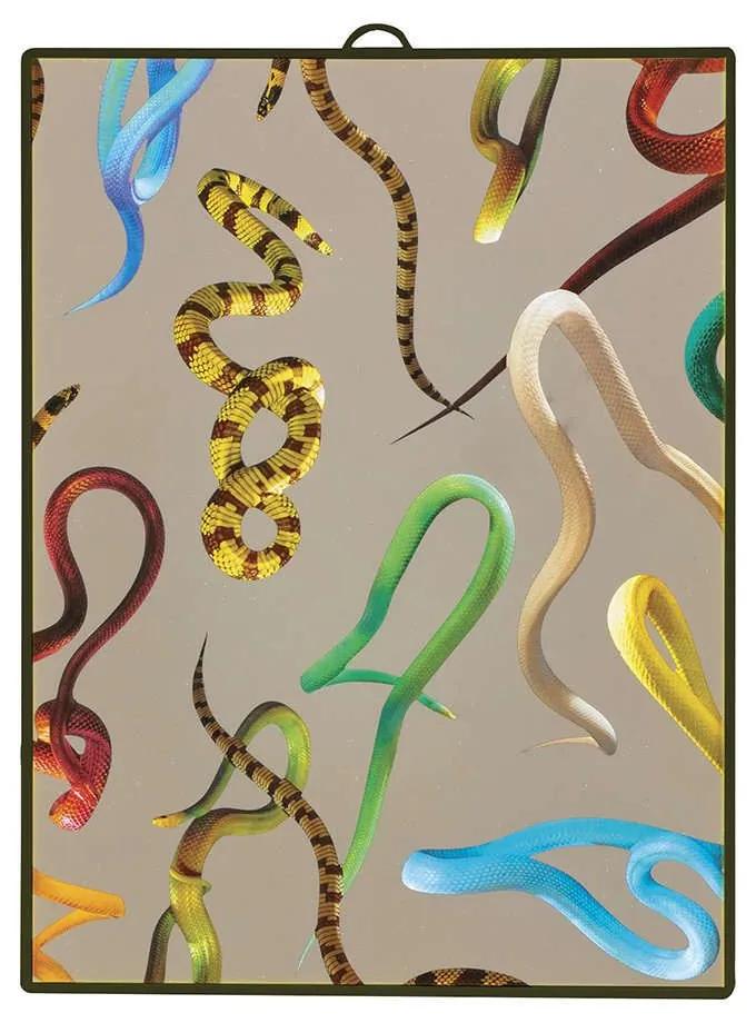 Καθρέπτης Τοίχου 17114 Snakes Multi Seletti Πλαστικό