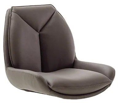 Bali Καρεκλα Relax Μαύρη + Υποπόδιο 83x86x102 cm