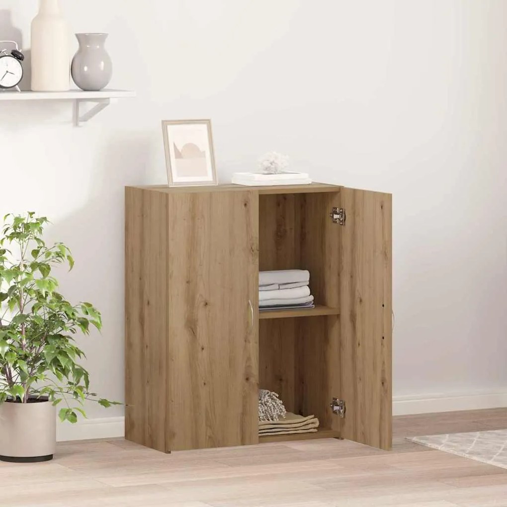 vidaXL Γραφείο Ντουλάπι artisan δρυς 60 x 32 x 77.5 Επεξεργασμένο ξύλο
