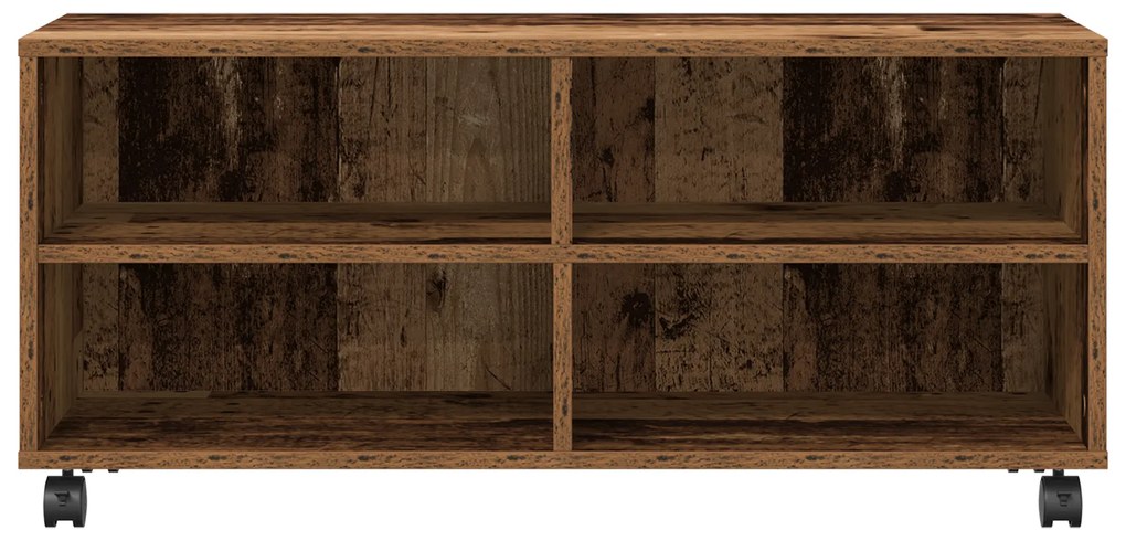 vidaXL Ντουλάπα TV Παλιού Ξύλου 90x35x35 εκ Επεξεργασμένο Ξύλο