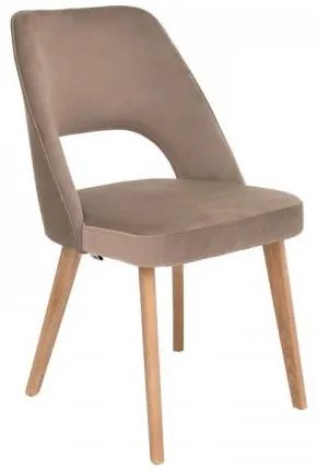 ΚΑΡΕΚΛΑ ΤΡΑΠΕΖΑΡΙΑΣ Fylliana Τ-5 LUX TAUPE ΥΦΑΣΜΑ 50x50x86εκ 896-225-042 - 2 ΤΕΜΑΧΙΑ