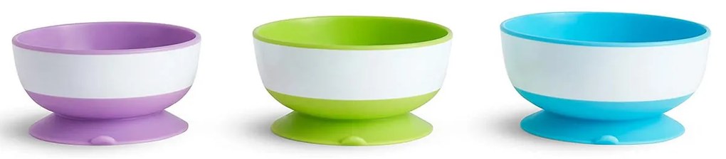 Μπωλ (Σετ 3τμχ) Munchkin Stay - Put