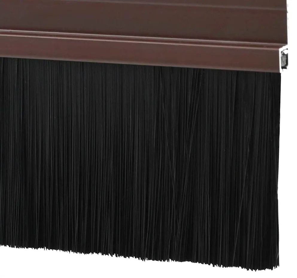 vidaXL Αυτοκόλλητες σφραγίδες πόρτας 6 pcs Καφέ 100 cm