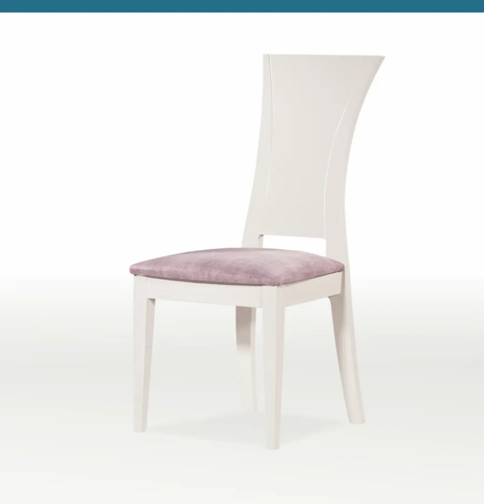 Ξύλινη καρέκλα Korian εκρου-σάπιο μήλο 101,5x46x44x43cm, FAN1234