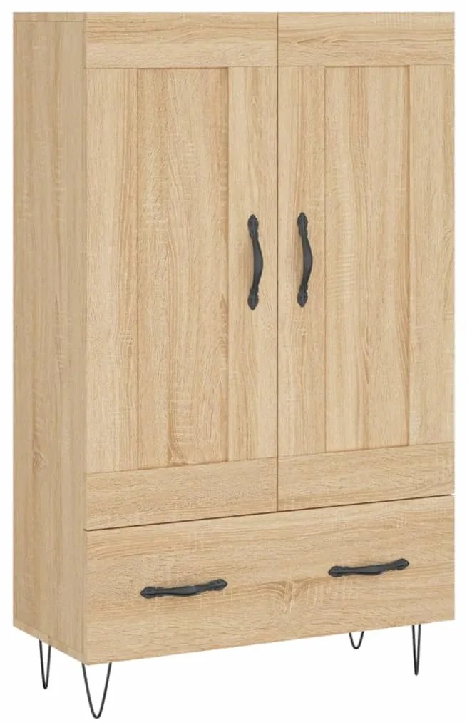 vidaXL Ντουλάπα Sonoma Δρυς 69,5 x 31 x 115 εκ. από Επεξεργασμένο Ξύλο