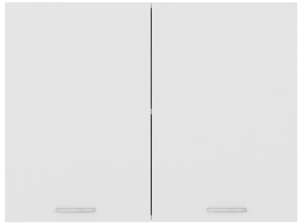 vidaXL Κρεμαστό Ντουλάπι "Lyon" Λευκό 80x31x60 εκ. από Τεχνητό Ξύλο