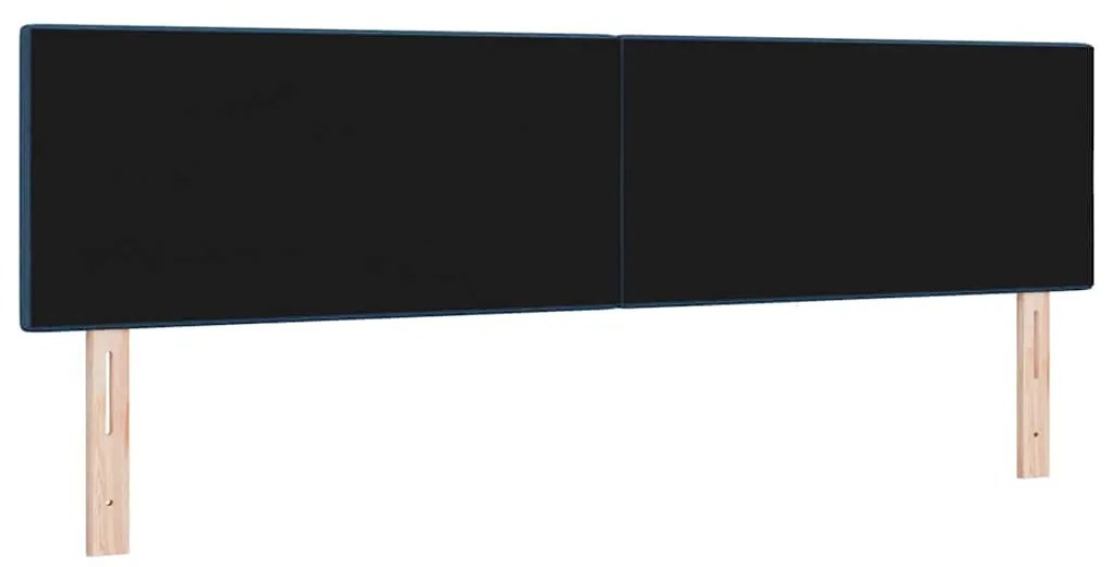 vidaXL Κεφαλάρι με κεφαλάρι Μπλε 180 cm ύφασμα