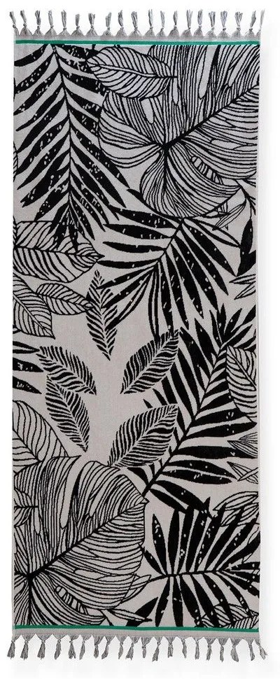 Πετσέτα Θαλάσσης Planter Black Nef-Nef Θαλάσσης 100% Cotton